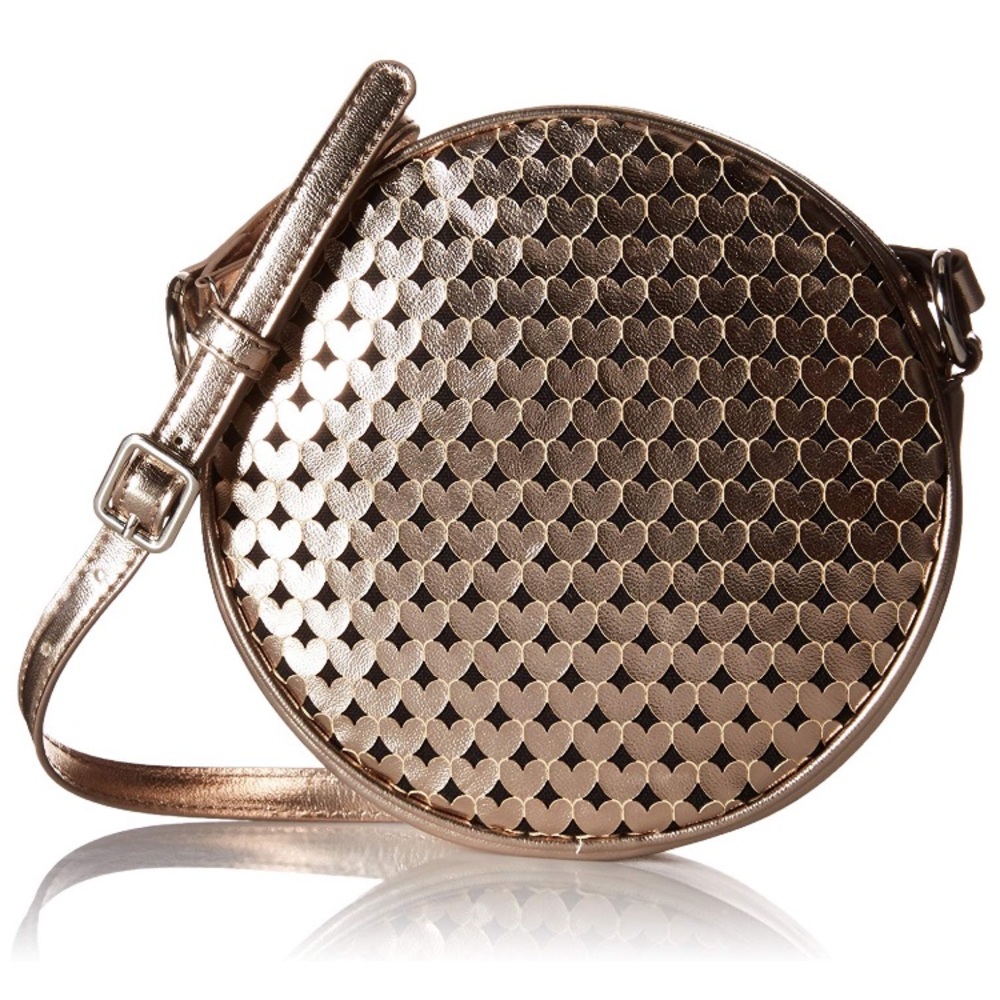 💕Nine West Cosima Rose Gold Metallic Purse NWOT